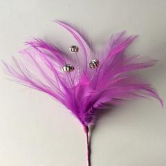 Small Diamontee Feather Mount Centres (FBN1610) - AU - B Unique Millinery