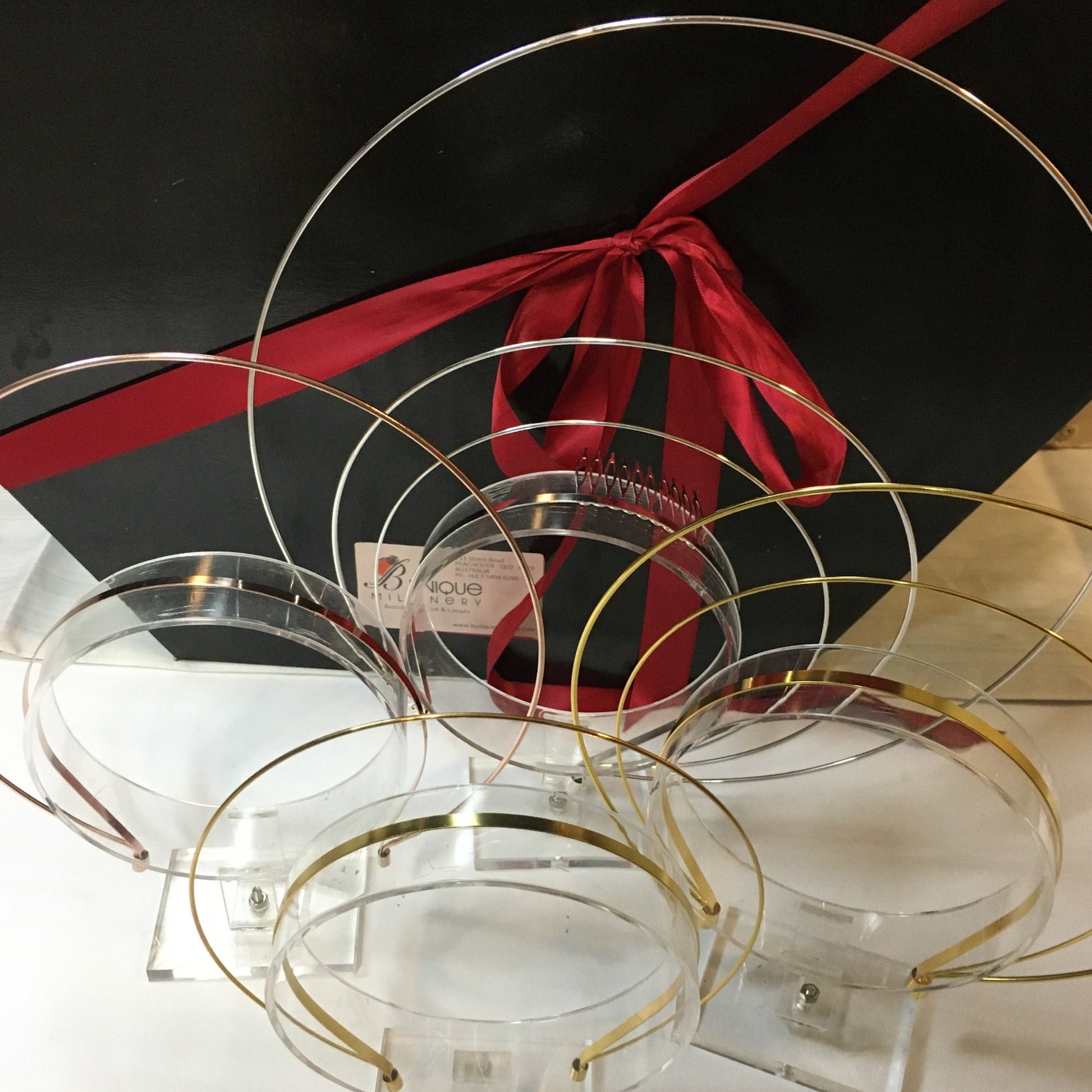 Metal Halo Headbands - US - B Unique Millinery