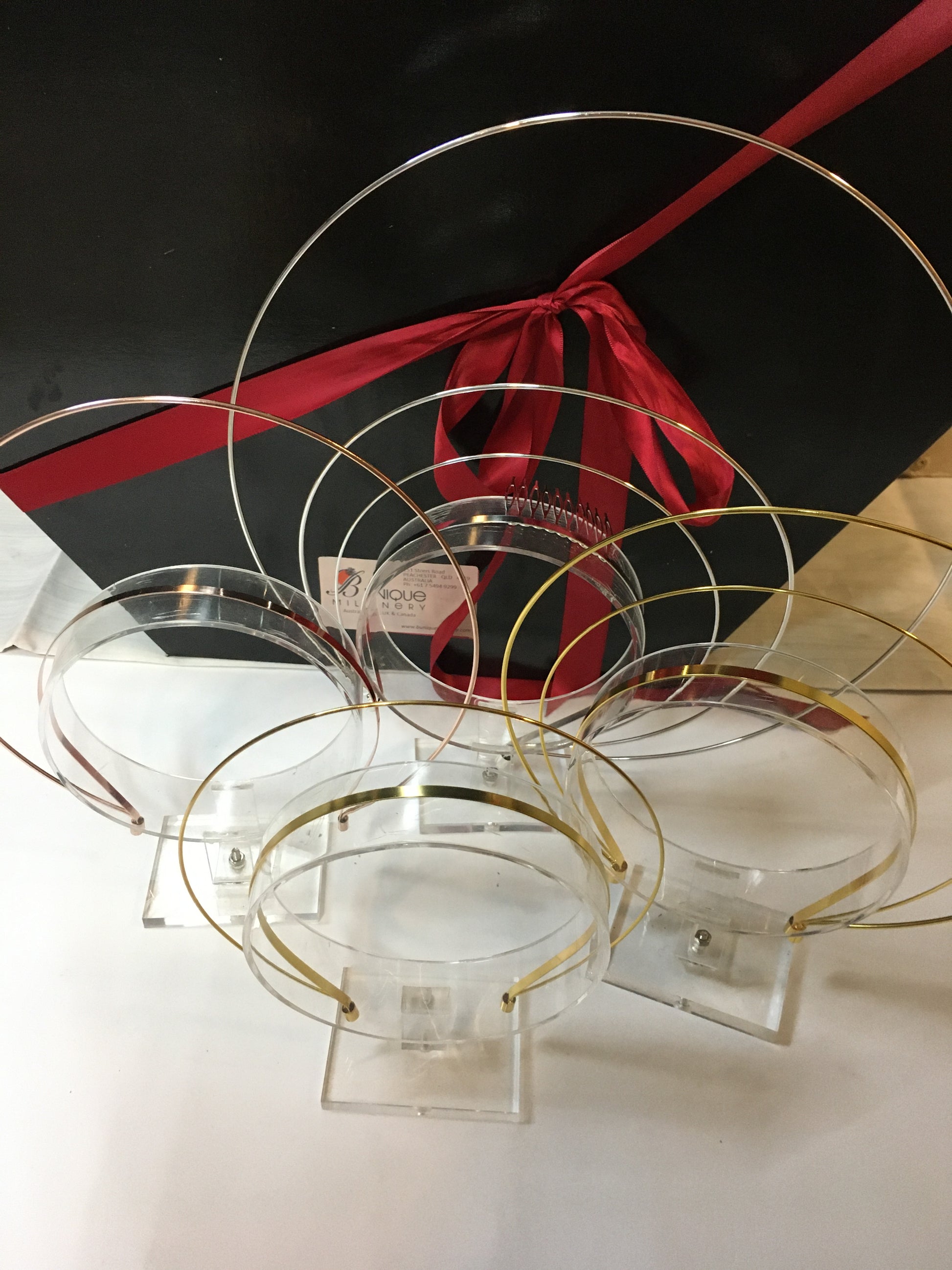 Metal Halo Headbands - LON - B Unique Millinery