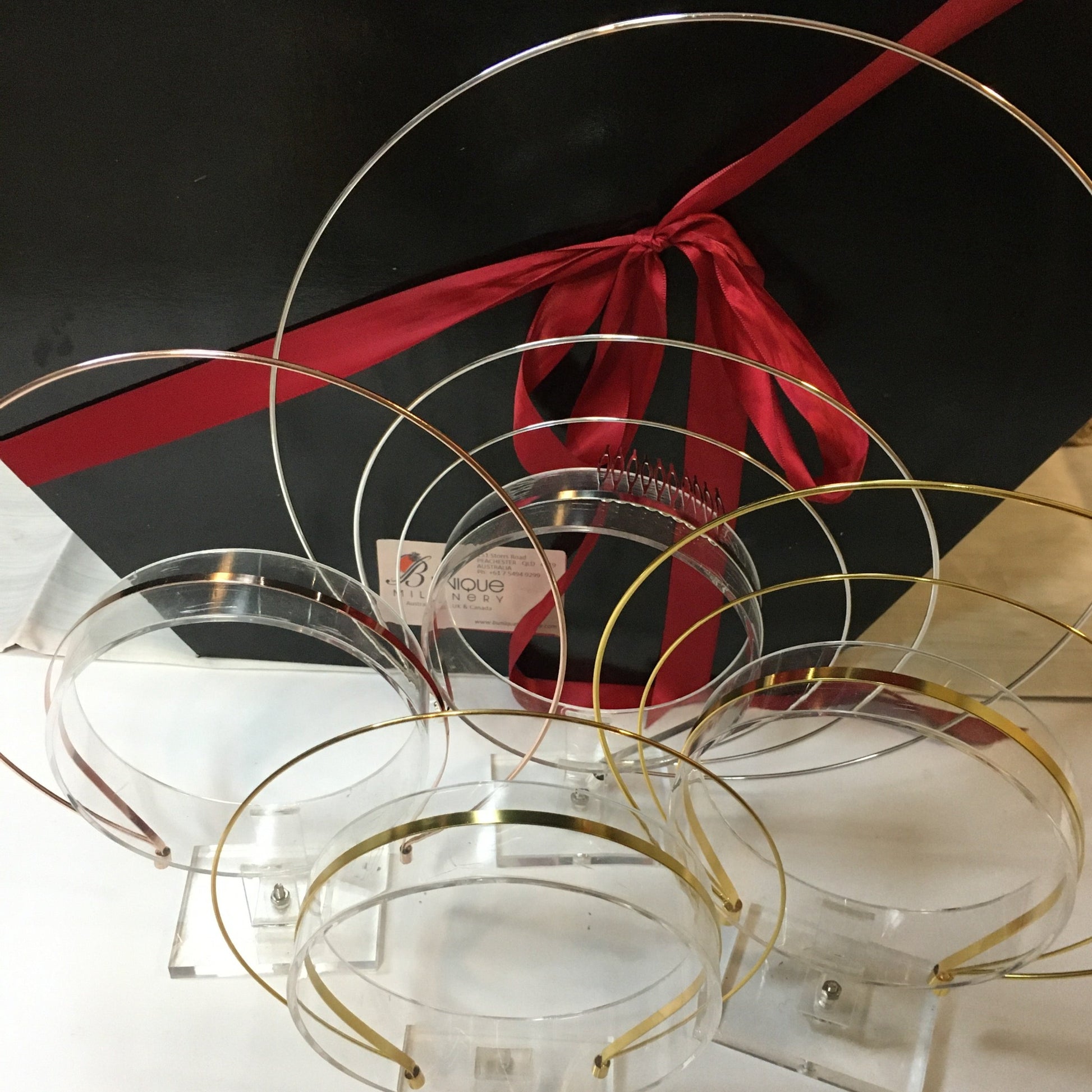 Metal Halo Headbands - US - B Unique Millinery