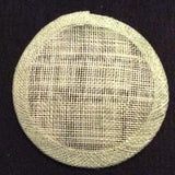 Sinamay Round [10cm] Bases - AU - B Unique Millinery