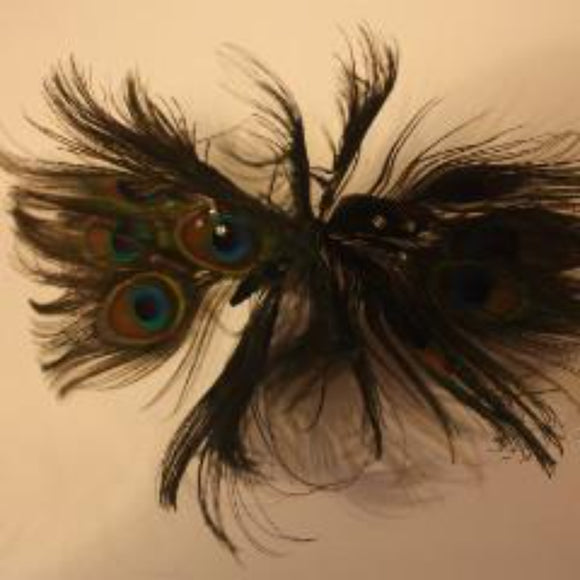 Natural Peacock Eye Flower (2 Flowers) - AU - B Unique Millinery