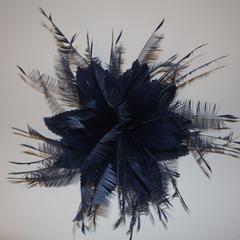 Goose Feather Flower (F0029) - AU - B Unique Millinery
