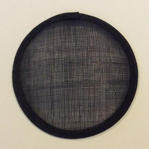 Sinamay Round [14cm] Base - US - B Unique Millinery