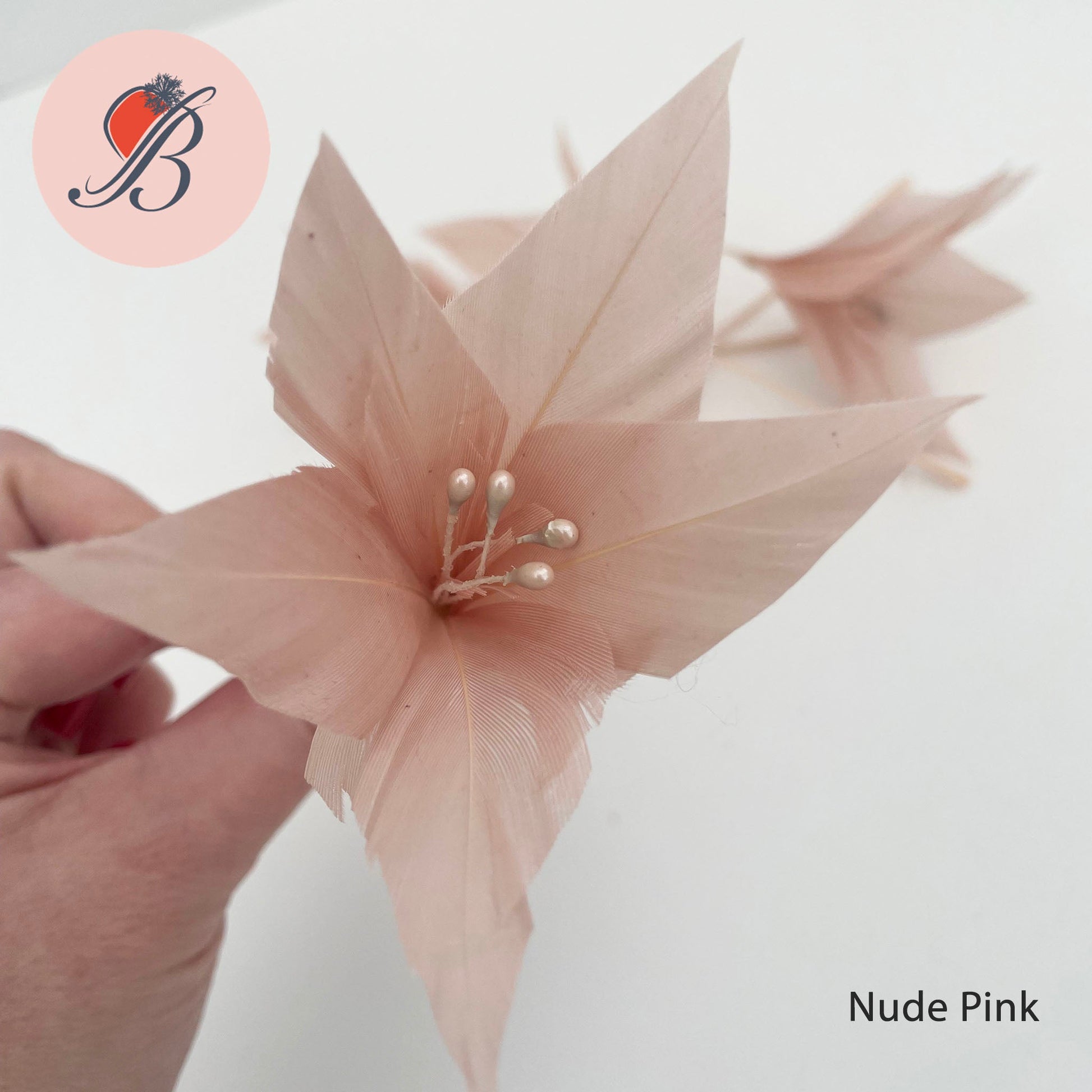 Small Goose Nagoire Feather Flower nude