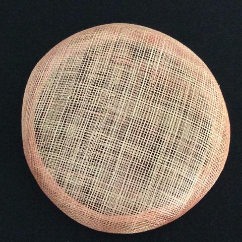 Sinamay Button [14cm] Base - AU - B Unique Millinery