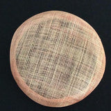 Sinamay Button [14cm] Base - AU - B Unique Millinery