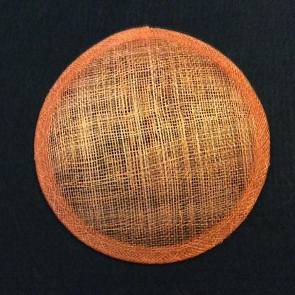 Sinamay Round [14cm] Base - AU - B Unique Millinery