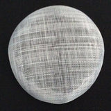 Sinamay Button [14cm] Base - AU - B Unique Millinery