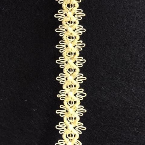 Braid Filgree - pale yellow
