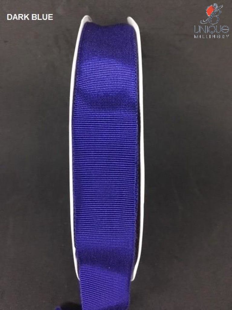 Petersham Ribbon [1/25Mm & 5/8/15Mm] - Au Dark Blue [1] (Code #28) [/m] Viscose