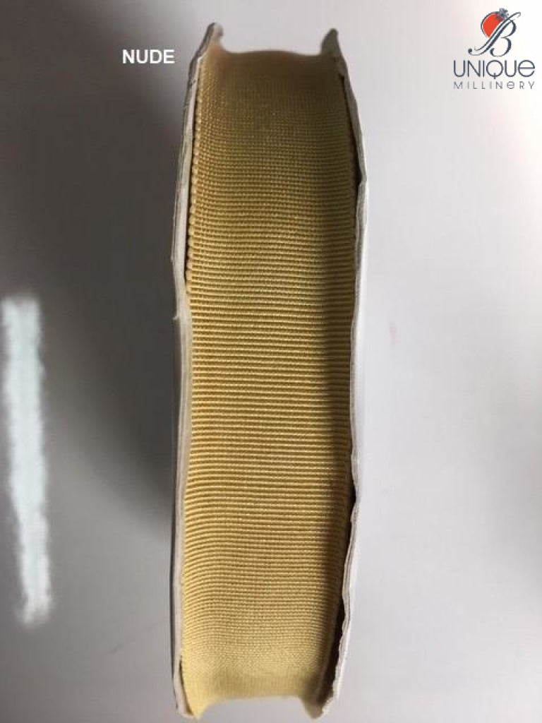 Petersham Ribbon [1/25Mm & 5/8/15Mm] - Au Nude [1] (Code #813/172) [/m] Poly