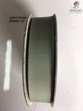 Petersham Ribbon [2/50Mm] - Au Light Olive Green [2] (Code #) [/m] Poly