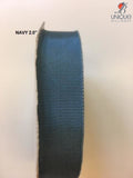 Petersham Ribbon [2/50Mm] - Au Navy [2] (Code #159) [/m] Poly