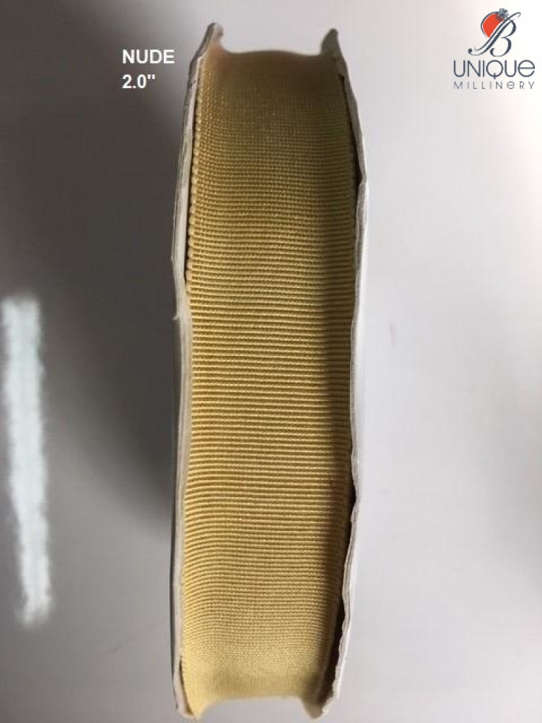 Petersham Ribbon [2/50Mm] - Au Nude [2] (Code #172) [/m] Poly