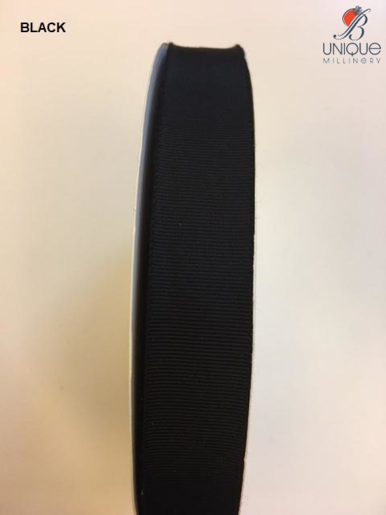 Petersham Ribbon - Canada Black [5/8] (Code 30) [/100Yd Roll]