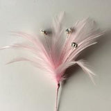 Small Diamontee Feather Mount Centres (FBN1610) - AU - B Unique Millinery