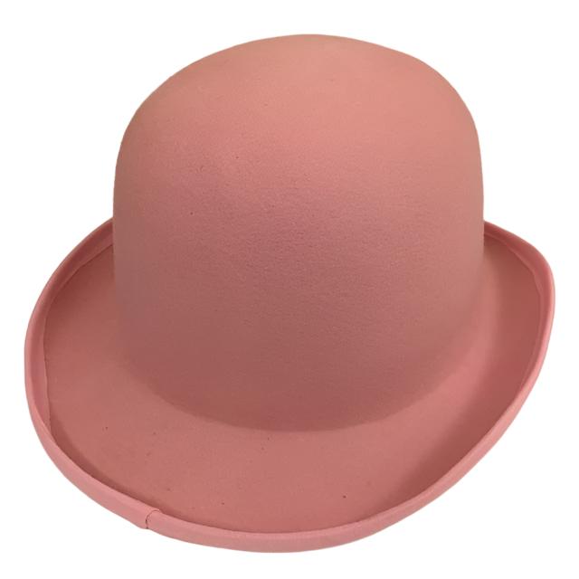 pink gallymont Wool Felt Blocked Hat Bases 