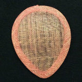 Sinamay Teardrop [9cmx11.5cm] Bases - US - B Unique Millinery