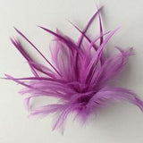 Dyed Feather Flower (F0024) - AU - B Unique Millinery