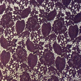 Guipure Leaf Design [50cmx50cm] Lace - AU - B Unique Millinery