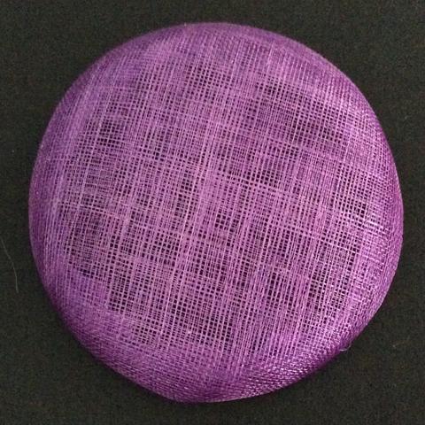 Sinamay Button [14cm] Base - AU - B Unique Millinery