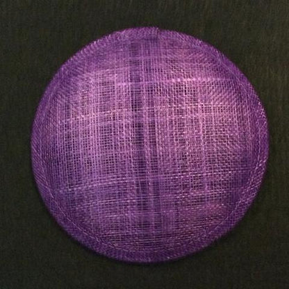 Sinamay Round [14cm] Base - AU - B Unique Millinery