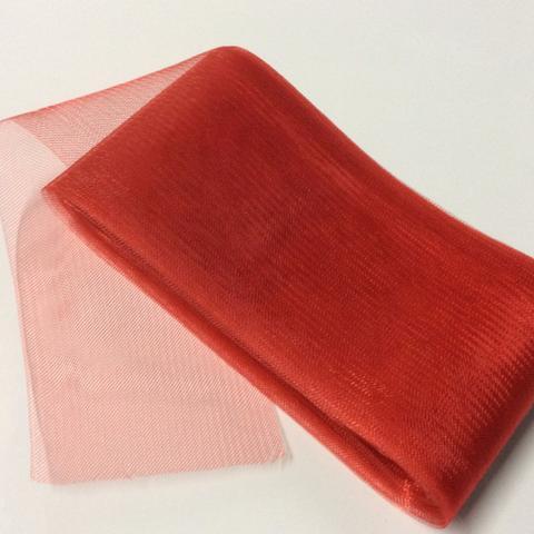 red 5" / 12cm Plain Crinoline (without Draw-String) 