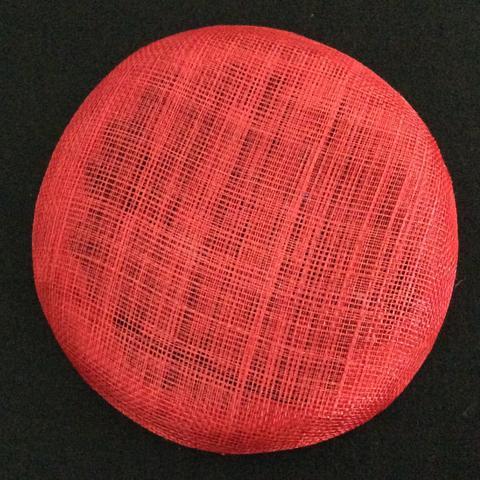 Sinamay Button [14cm] Base - AU - B Unique Millinery