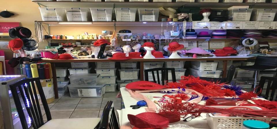 Millinery Workshop - Full Day - B Unique Millinery Workshop Layout
