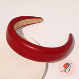 Faux Leather Padded Headbands - UK