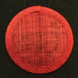 Sinamay Round [10cm] Bases - AU - B Unique Millinery