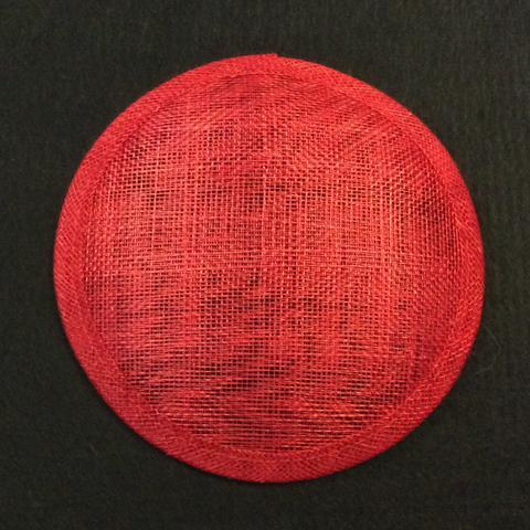 Sinamay Round [14cm] Base - AU - B Unique Millinery
