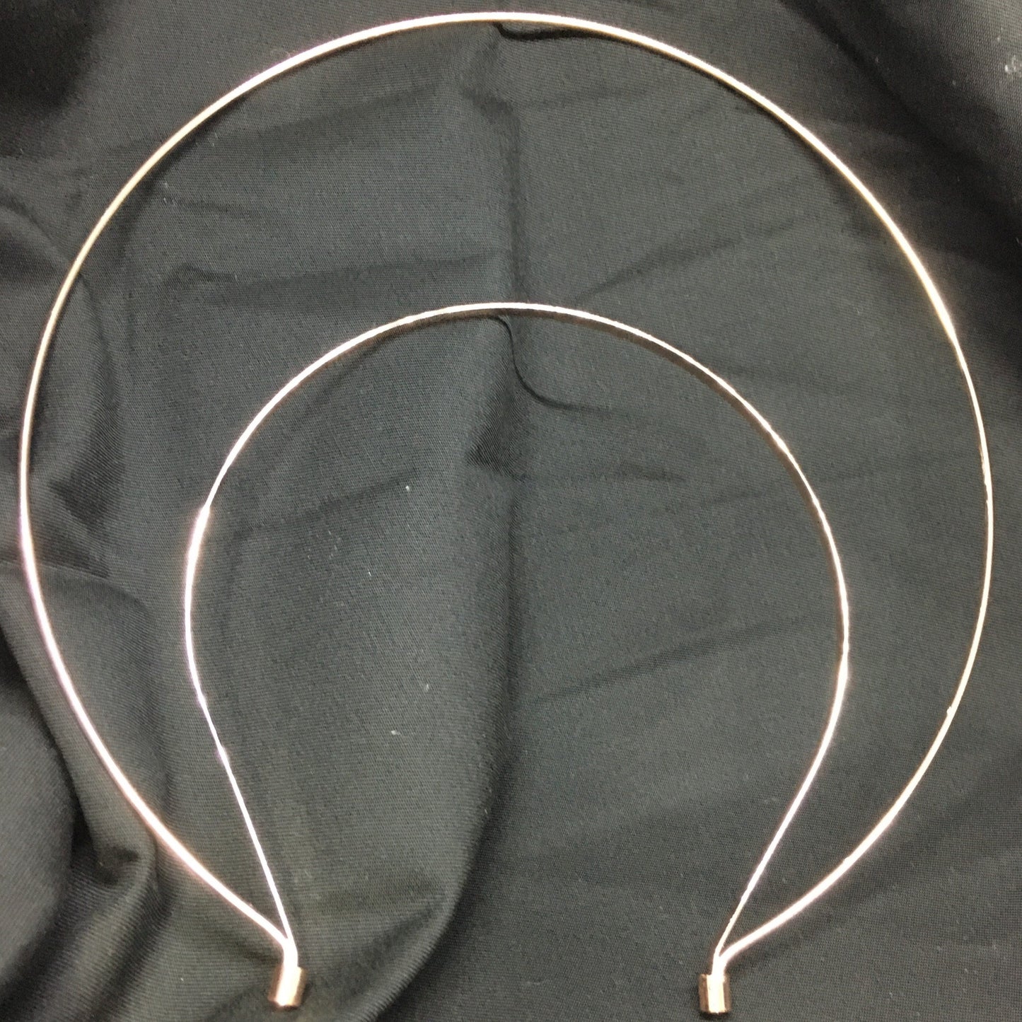 Metal Halo Headbands rose gold large