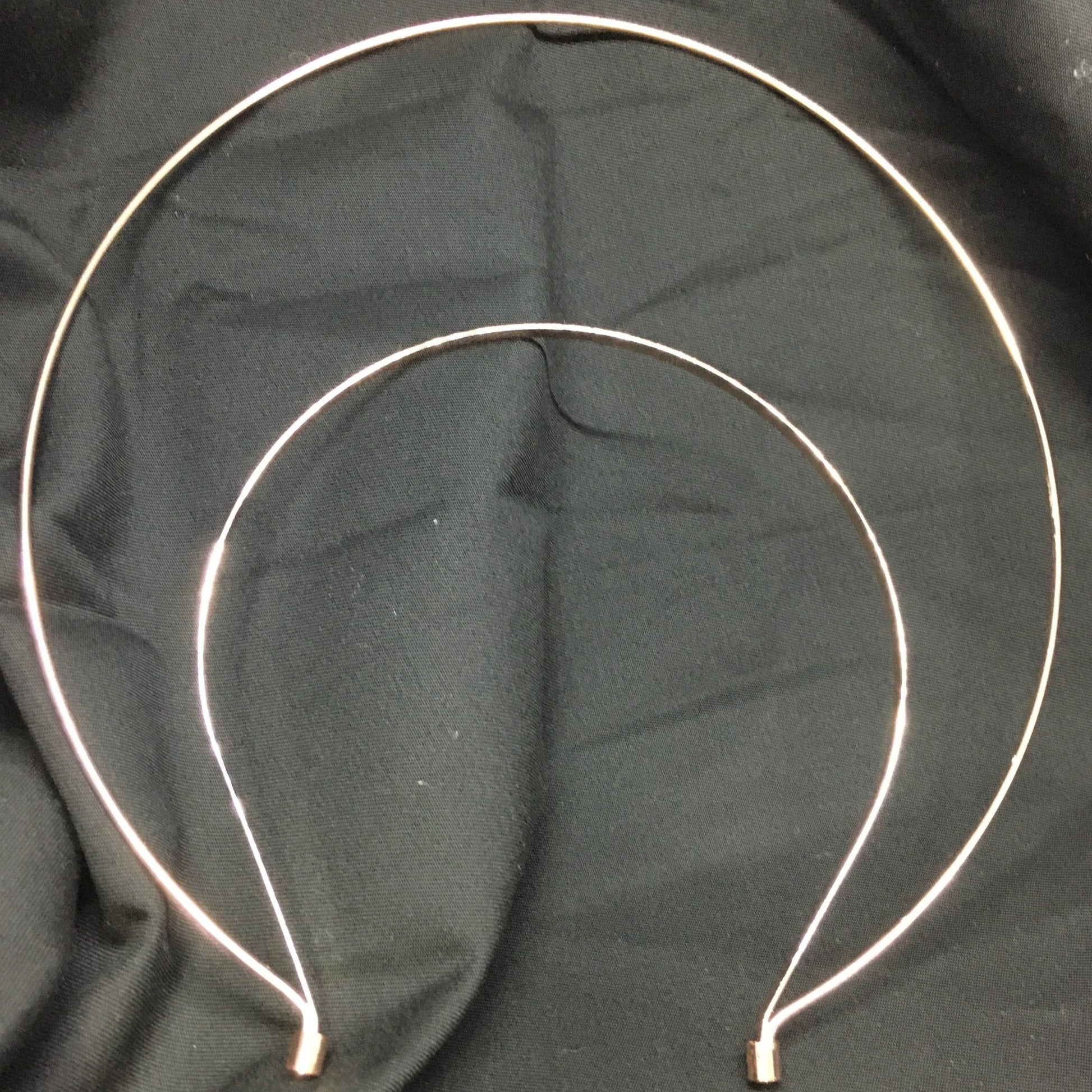 Metal Halo Headbands rose gold large