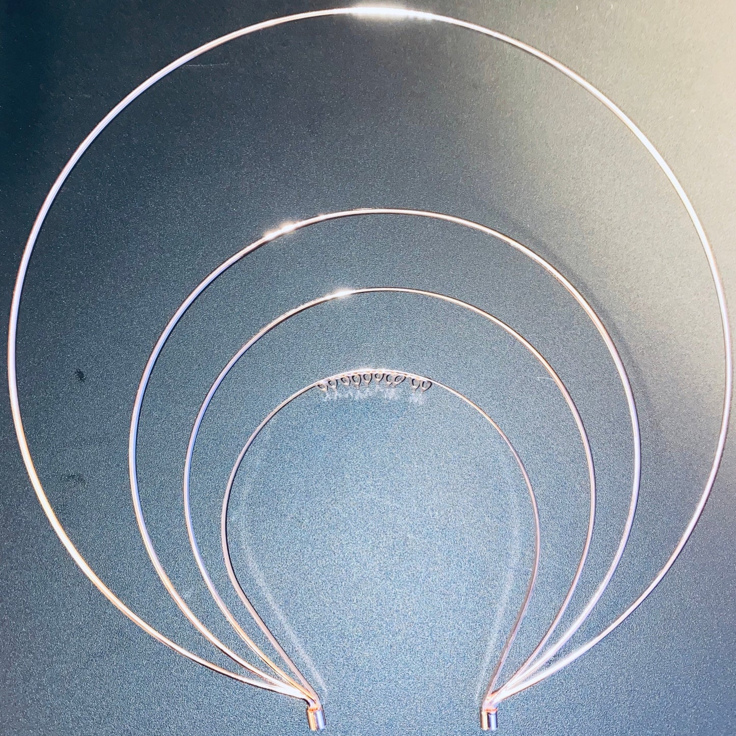 Metal Halo Headbands - AU - B Unique Millinery