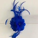 Double Feather Flower (YX4049) - AU - B Unique Millinery