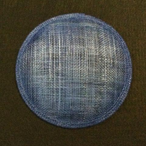 Sinamay Round [14cm] Base - AU - B Unique Millinery