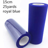 tulle royal blue