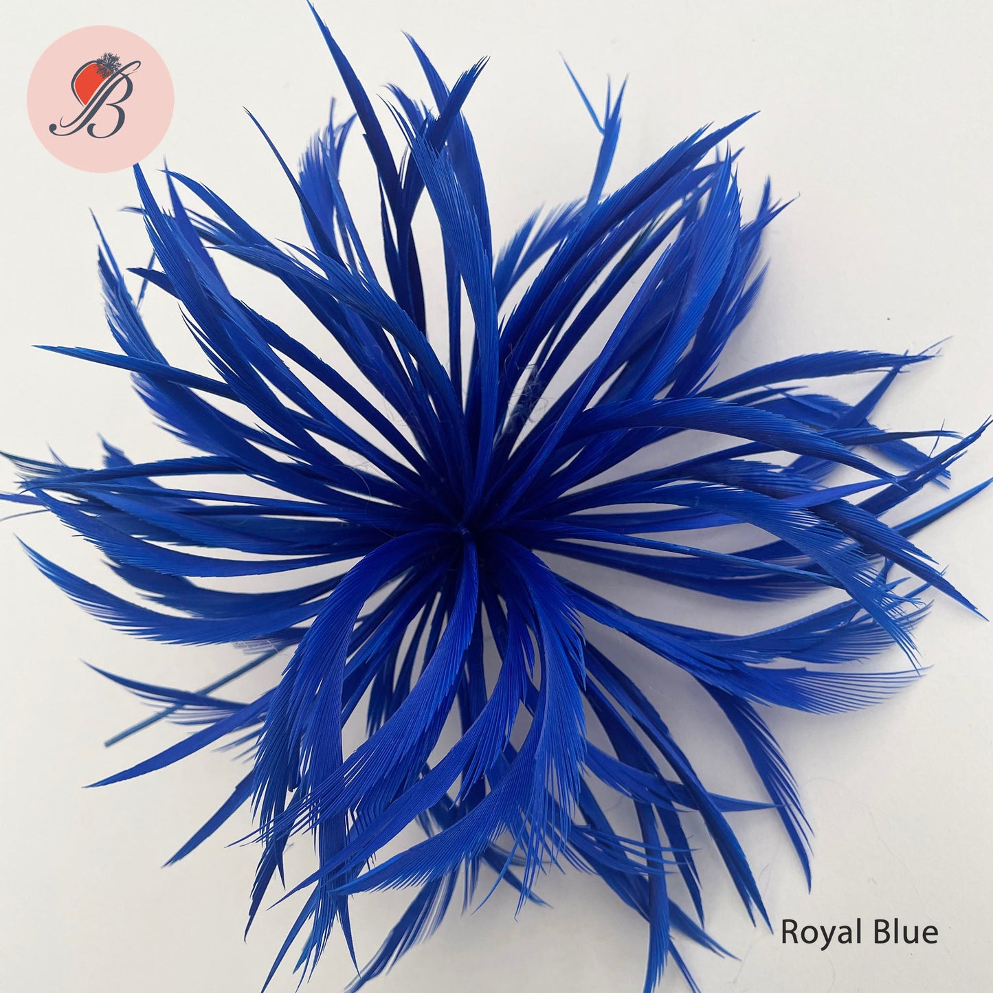 Feather Flower: Biot Star Flower on Wire - CA