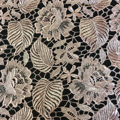 Guipure Leaf Design [50cmx50cm] Lace - AU - B Unique Millinery