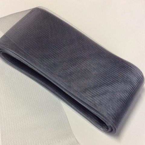 silver grey 5" / 12cm Plain Crinoline (without Draw-String) 