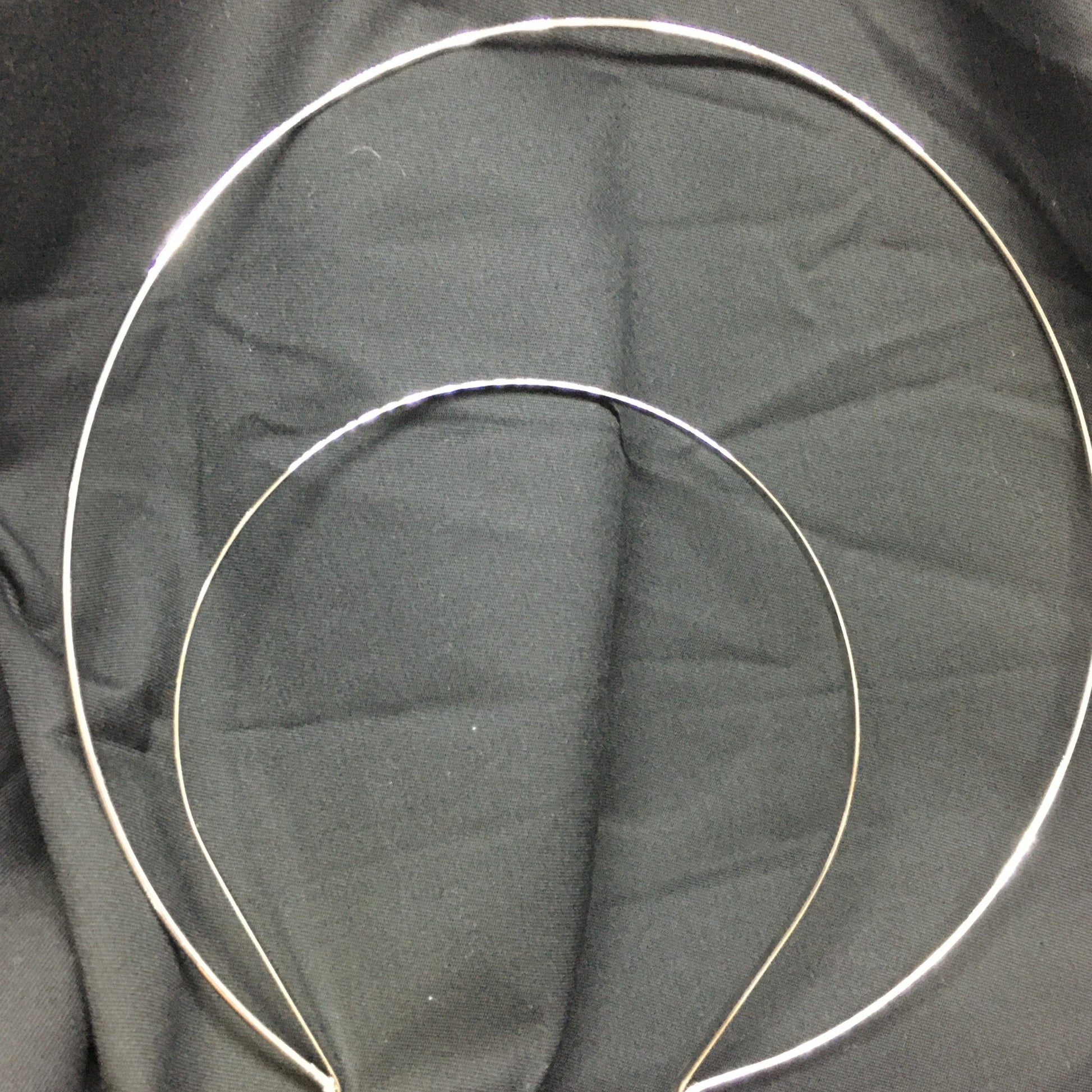 Metal Halo Headbands silver large