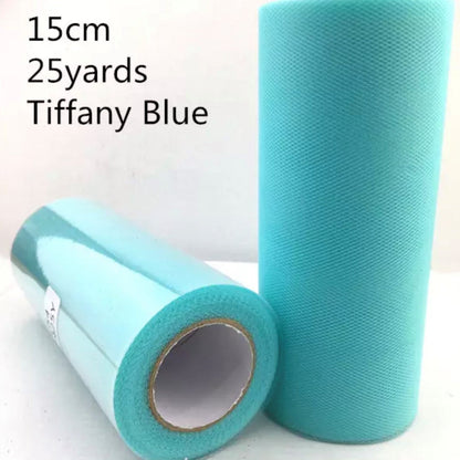 tulle tiffany blue