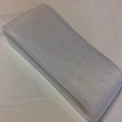 white 5" / 12cm Plain Crinoline (without Draw-String) 