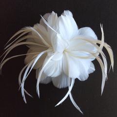 Feather Flower (YX12081) - AU - B Unique Millinery