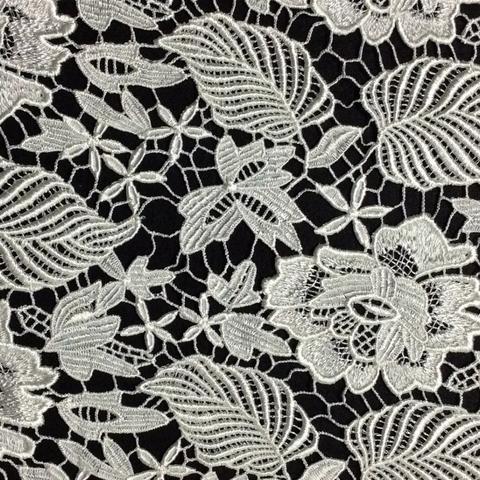 Guipure Leaf Design [50cmx50cm] Lace - AU - B Unique Millinery