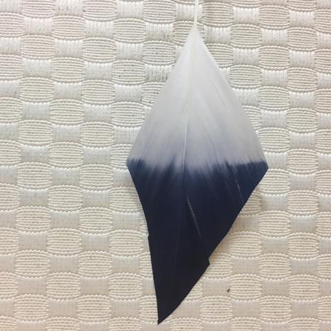 Two Tone Stiff Goose Feathers  - AU - B Unique Millinery