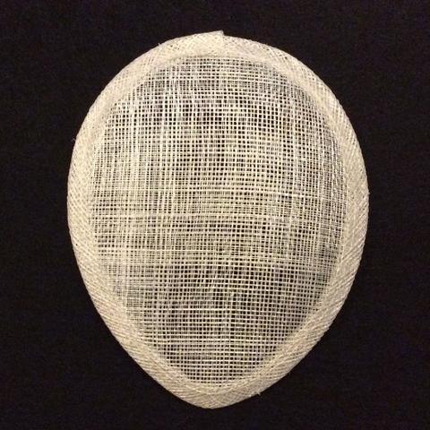 Sinamay Teardrop [11cmx14cm] Hat Base - AU - B Unique Millinery