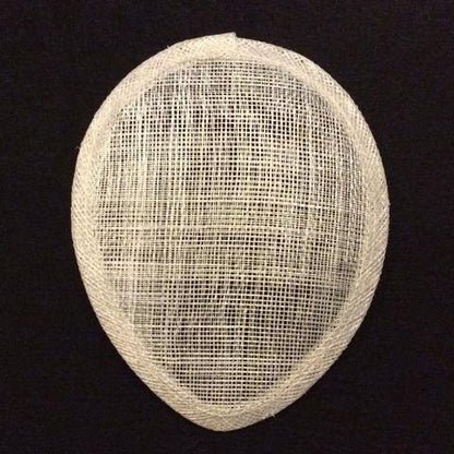 Sinamay Teardrop [11cmx14cm] Hat Base - AU - B Unique Millinery